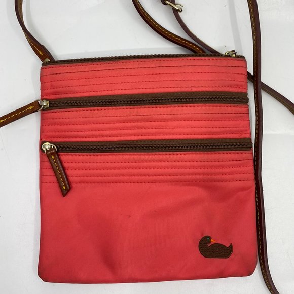 DOONEY & BOURKE Red Nylon Crossbody - Picture 7 of 7